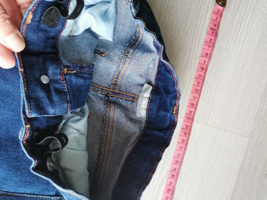 spodnie chłopięce rozm. 146 dżinsowe jeansy desination