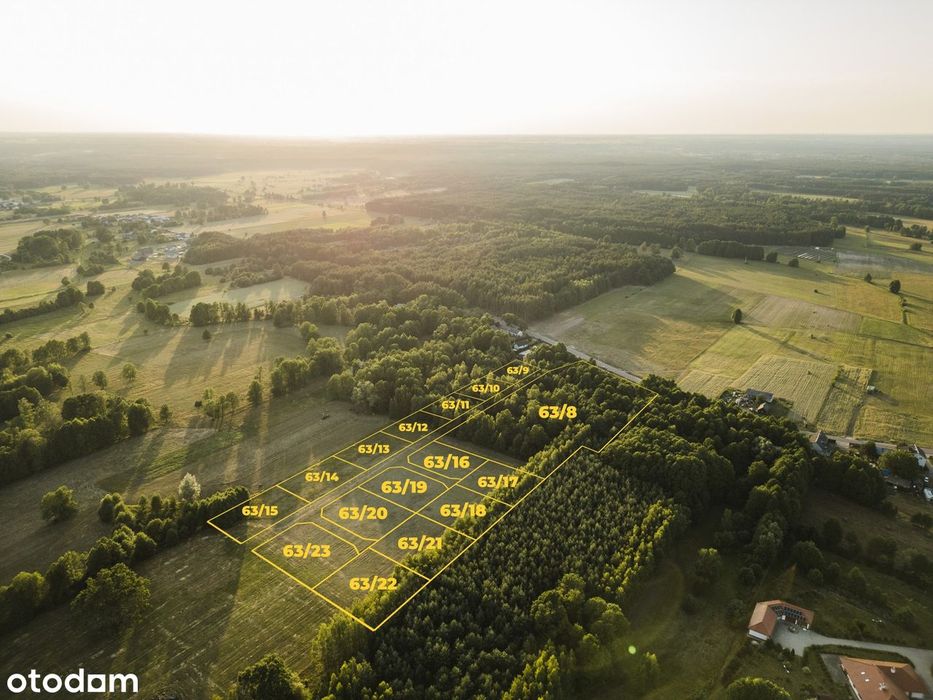 Urokliwa działka 1294 m WZ przy lesie, Anastazew - Widok 2