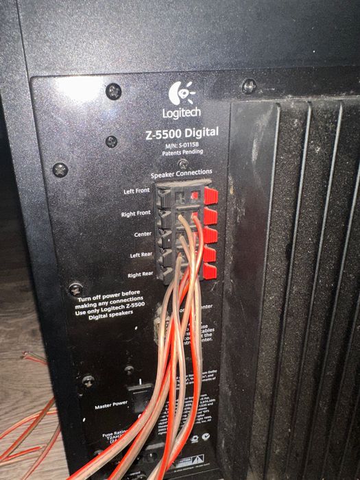 Głośniki Logitech z-5500 digital thx