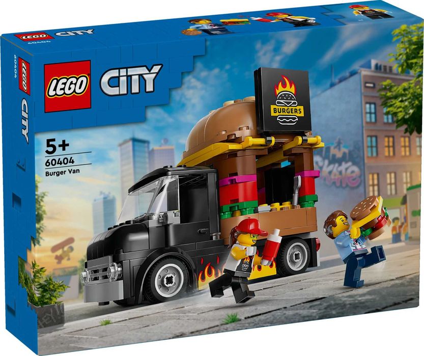 LEGO City 60404 Ciężarówka z burgerami NOWE