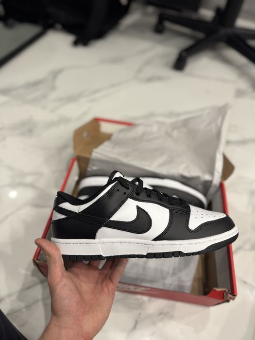 ОРИГІНАЛ ! Кросівки чоловічі Nike Dunk Low Retro Panda 44 45