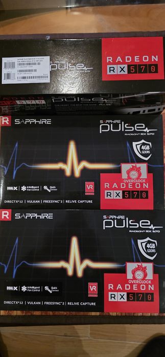 SAPPHIRE  Pulse RX570,580 4G