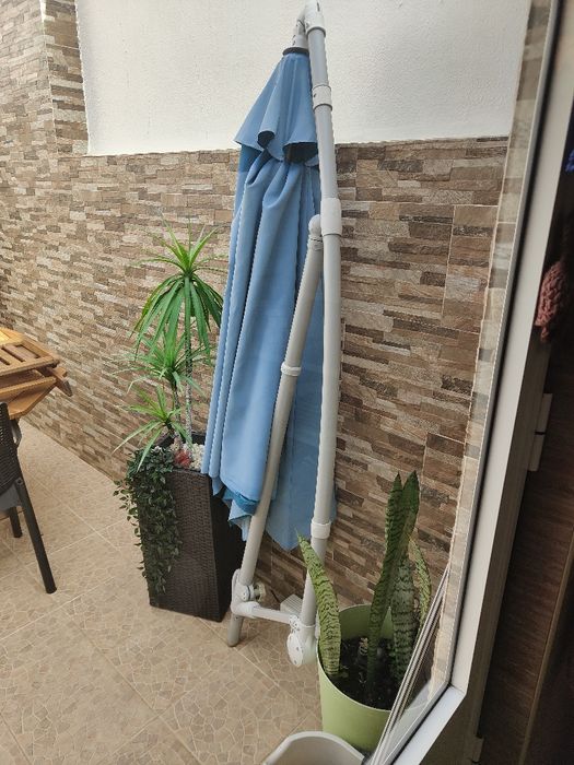 Base chapéu de Sol e chapéu de Sol