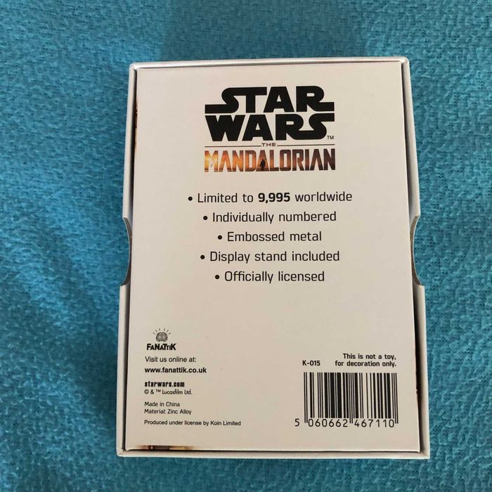 Star Wars The Mandalorian Metal Replica Ingot