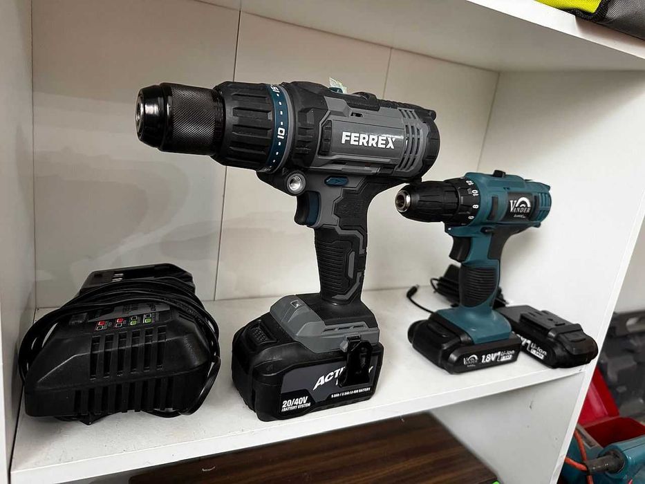 Wkrętarki Ferrex WWS-ASB20-SP i Vander BWA19 ! Jak Nowe !