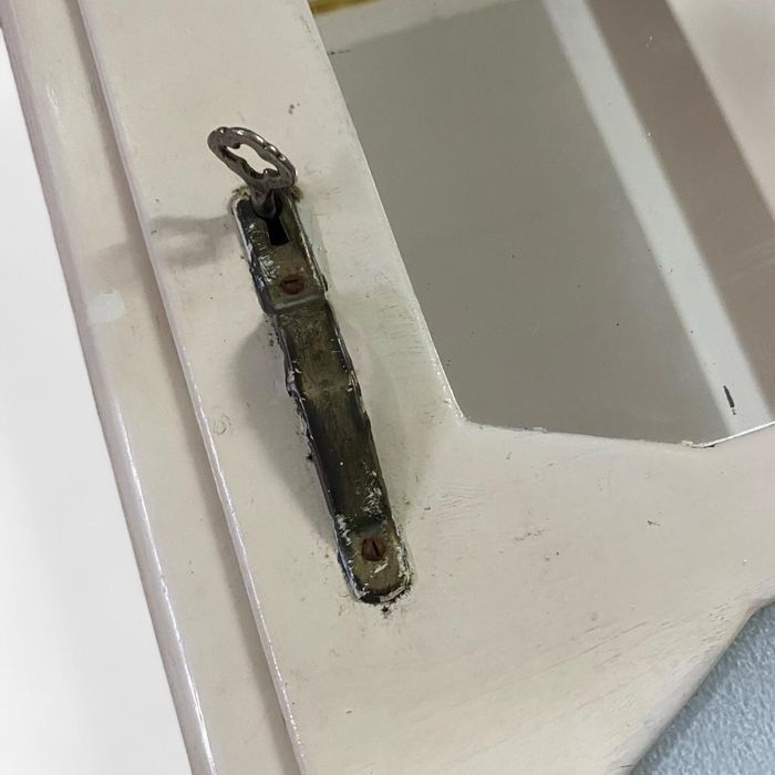 Armário de quarto de banho vintage (farmácia)