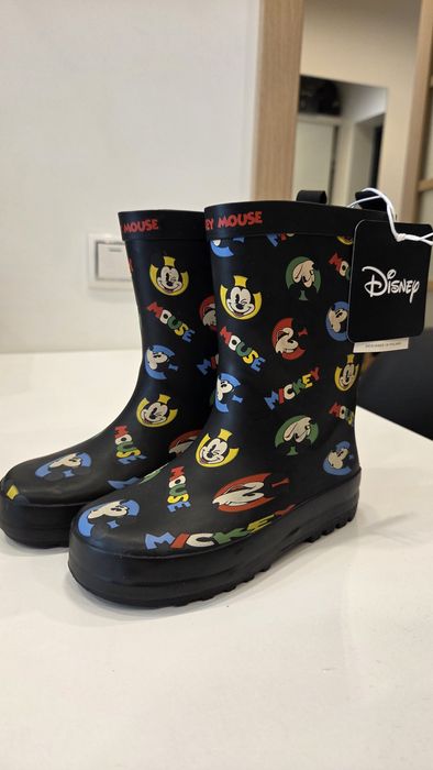Нові дитячі гумові чоботи Reserved Disney Mickey Mouse, розмір 26