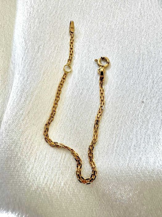 Pulseira de Bebê em Ouro 9k Maciço – Estilo e Delicadeza