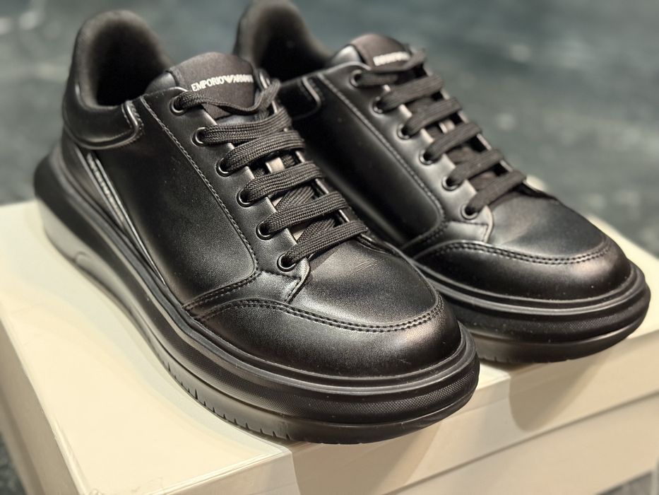 Кеди ботинки Emporio Armani