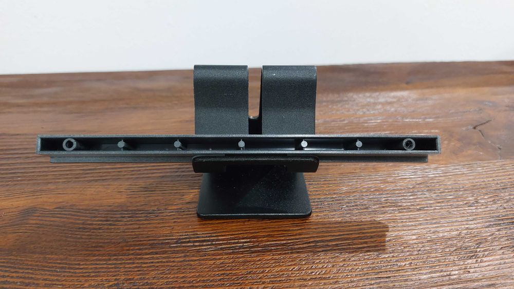 Zestaw 8 szt. nowych plastikowych srebrnych uchwytów do szafek / szaf