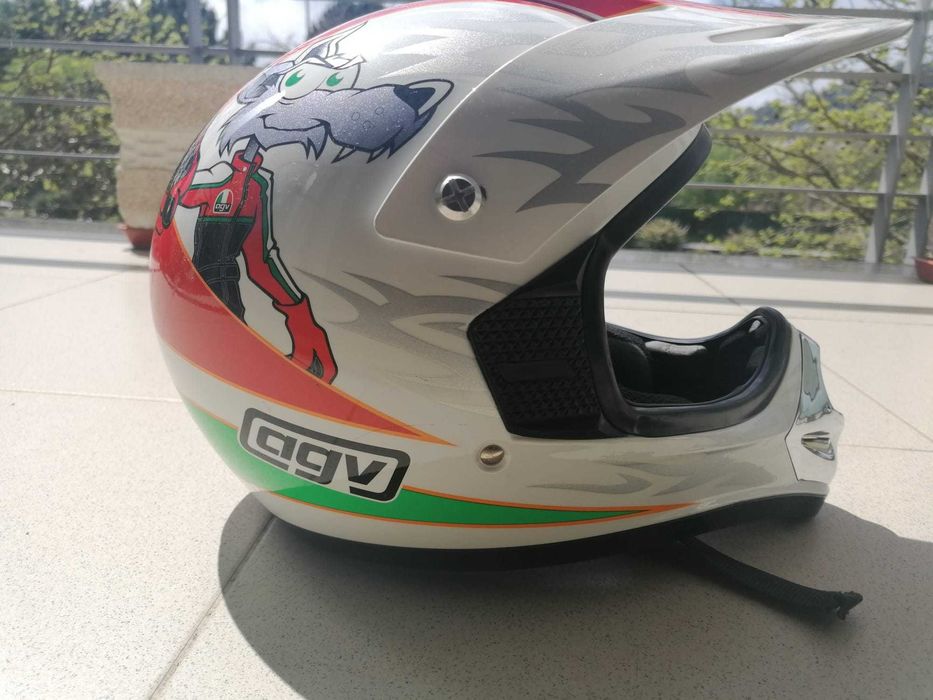 Conjunto Capacete AGV + Botas Apline Stars Junior