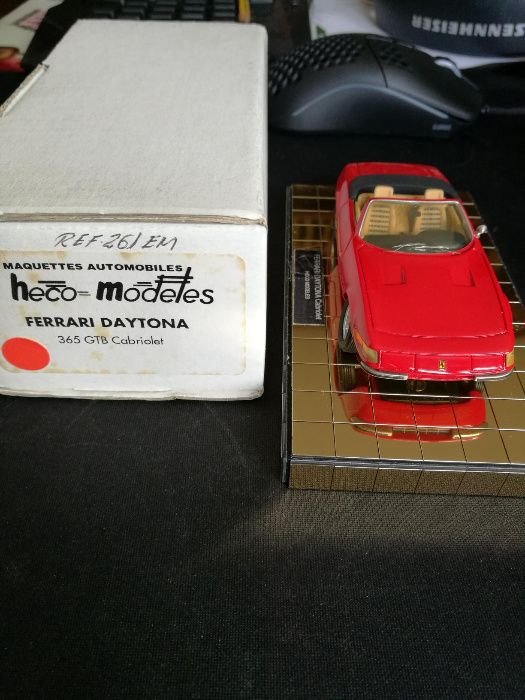 Miniatura Ferrari Daytona spyder Heco modeles 1:43