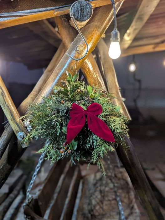 Новорічний декор, кулька з ялинки