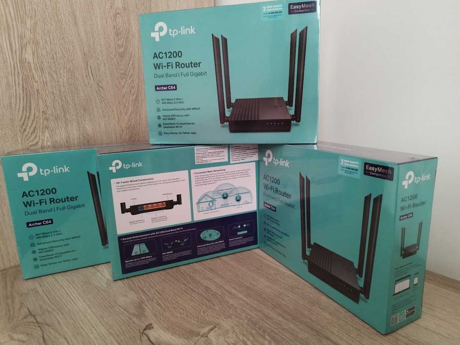Wi-Fi роутер TP-LINK Archer C64 новий в плівці гарантія 2р