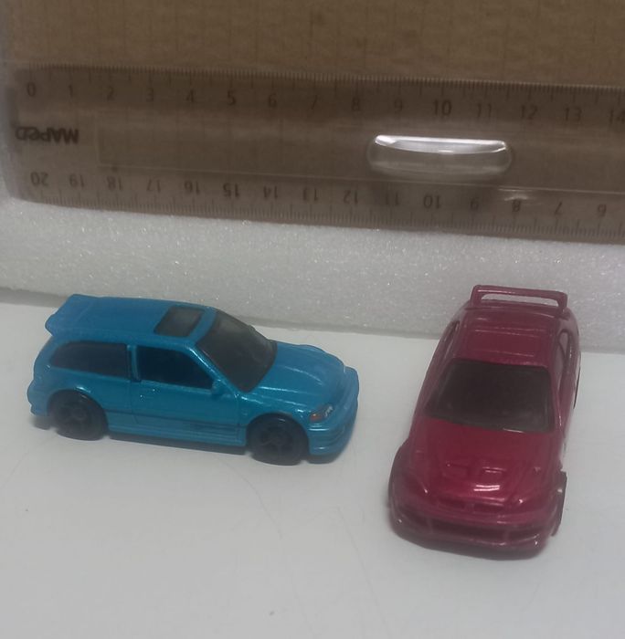 Conjunto 2 hondas hot wheels