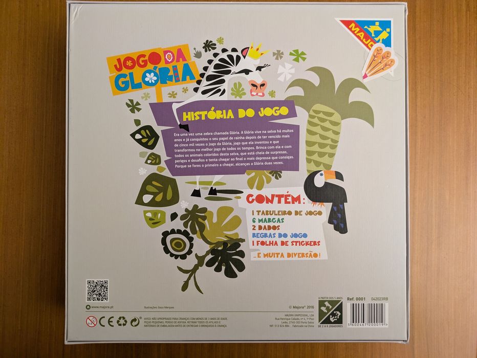 Jogo tabuleiro - Jogo da Glória