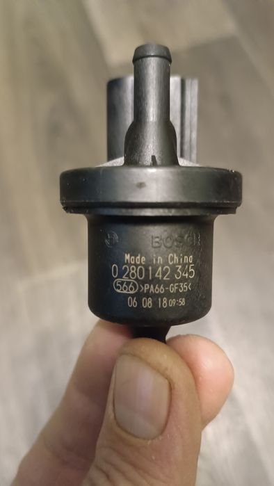 Электро клапан вентиляции топливного бака фольцваген бора.