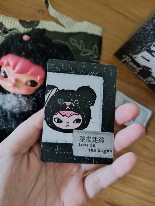 Hirono Lost in the night Road Journal Pop Mart Series Plush Pendant Blind Box Поп Март Хіроно
