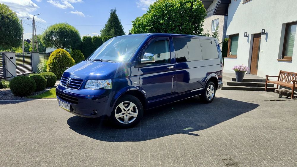 Volkswagen Transporter 2,0 benzyna LPG /116KM/8 os./ Led/ Tempomat/ Webasto/ Tylne Nawiewy