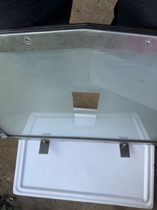 Frontal de lareira em Inox