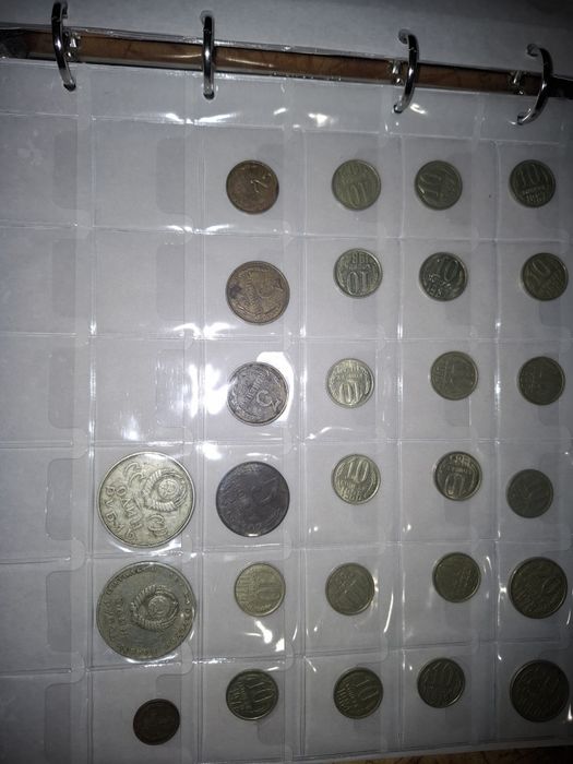 Продам монети СССР та царську монету 1731 р.
