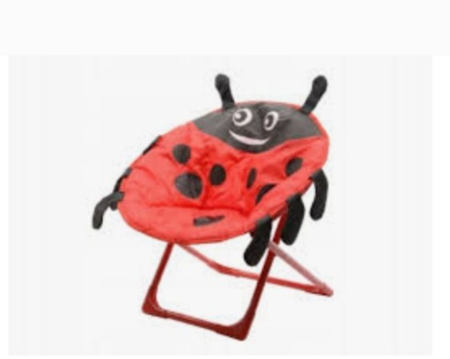 Krzesełko ogrodowe - biedronka