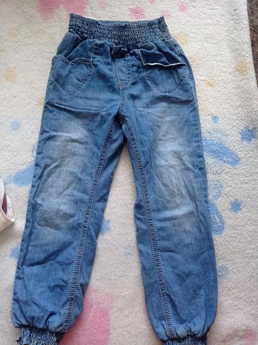 Spodnie dziewczęce 116