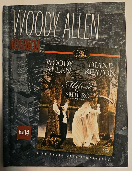 Miłość i śmierć Woody Allen film dvd z książeczką