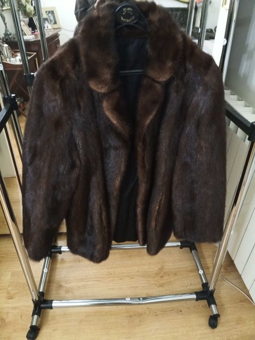 Vison - Casaco 3/4 em Castanho - pouco usado e bem conservado