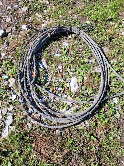 Lina stalowa 17 mm 15 m