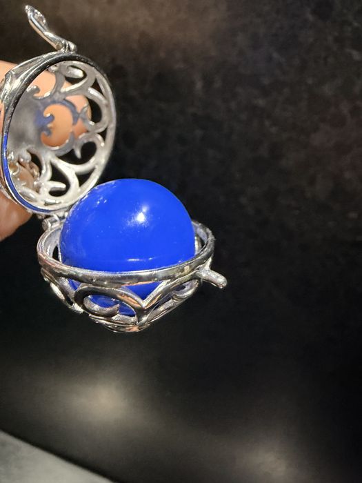 Pendulo em prata para fio