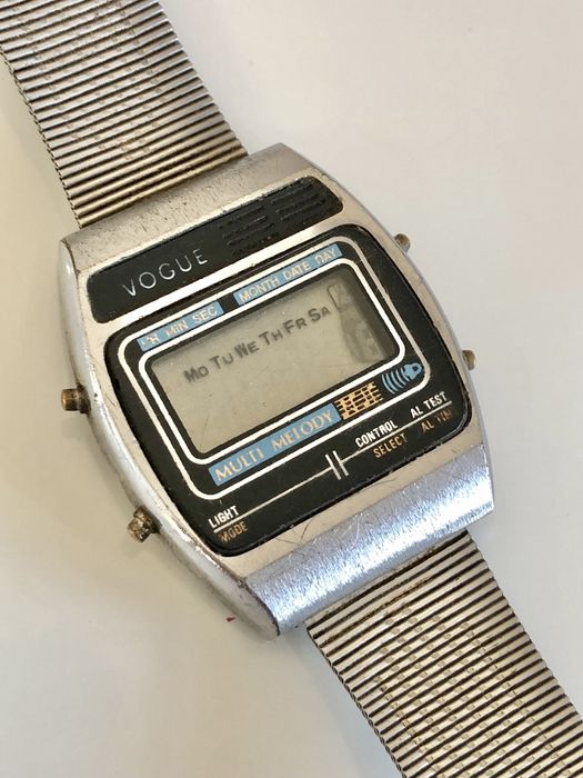 Retro zegarek elektroniczny Vogue Multi Melody jak Montana melodyjka