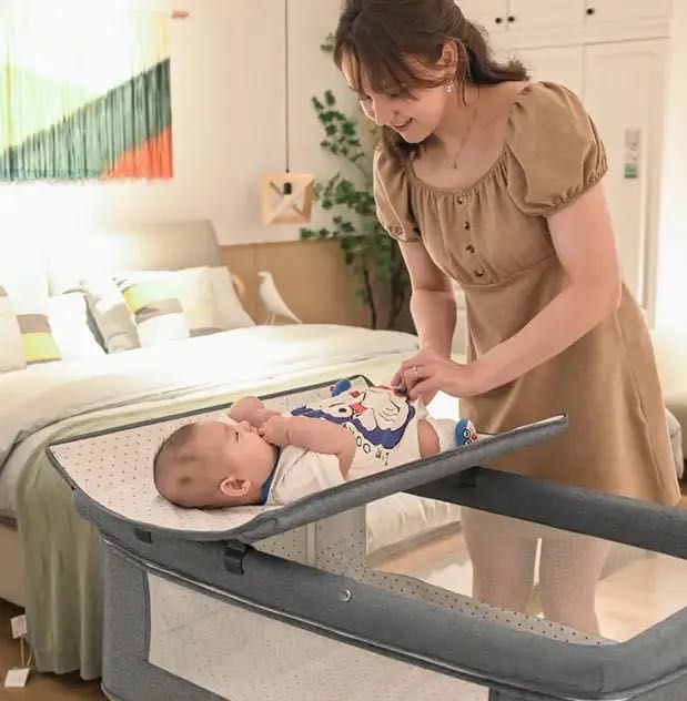 Кроватка дитяча+електрокачалка(три варіанти), нове покоління