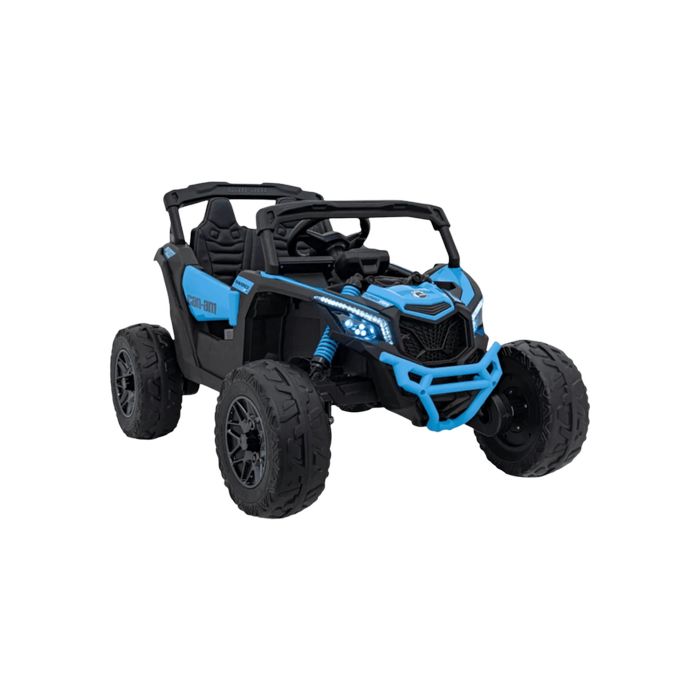 CAN-AM MAVERICK 4x4 24v Azul c/ RODAS DE BORRACHA & ASSENTO EM PELE