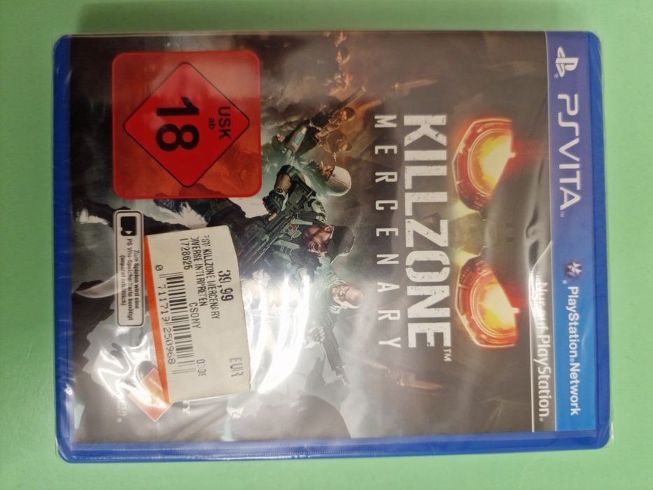 Killzone Mercenary ps vita NOWA