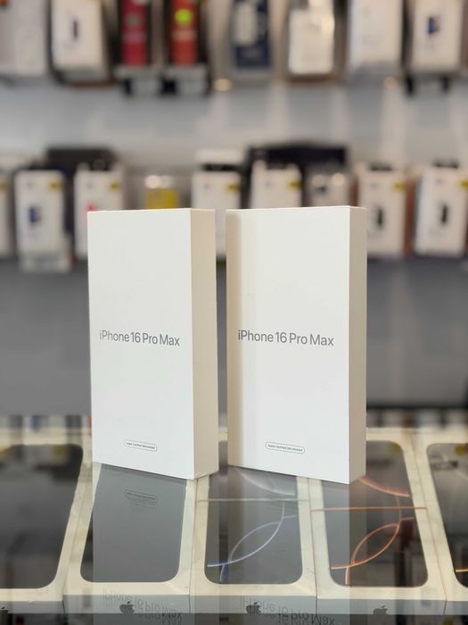 NOWY • iPhone 16 PRO MAX • 256 GB • Black Titanium • 100% bateria • GWARANCJA • raty