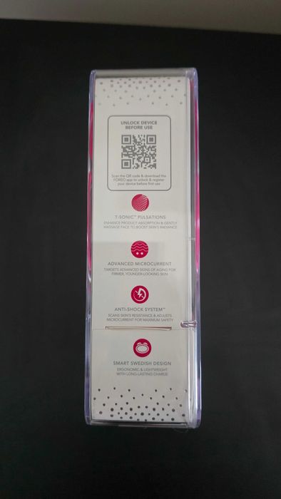 FOREO BEAR 2 Fuchsia - masażer do twarzy ujędrniający prądem, nowy