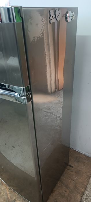 Lodówka Candy 142cm A+ Srebrna