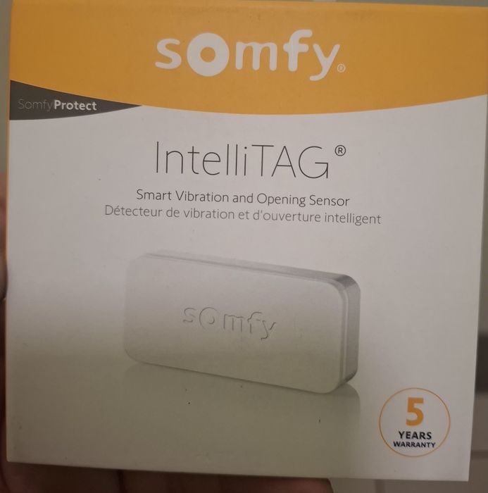 Somfy IntelliTAG  Czujnik wibracji i otwarcia drzwi