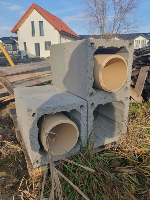 Komin Systemowy Schiedel Rondo plus Fi200 Wkład Ceramiczny, Pustak