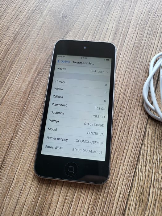 Apple iPod Touch 5 generacji 32GB UNIKAT, w pełni sprawny, ładny stan!