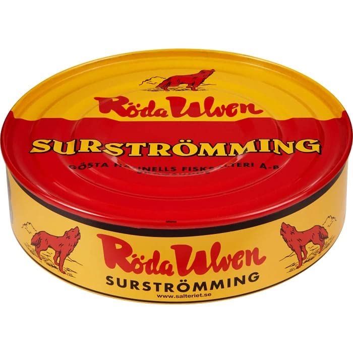 Surstromming Roda Ulven філе 400 гр Швеція сюрстреммінг рибна консерва