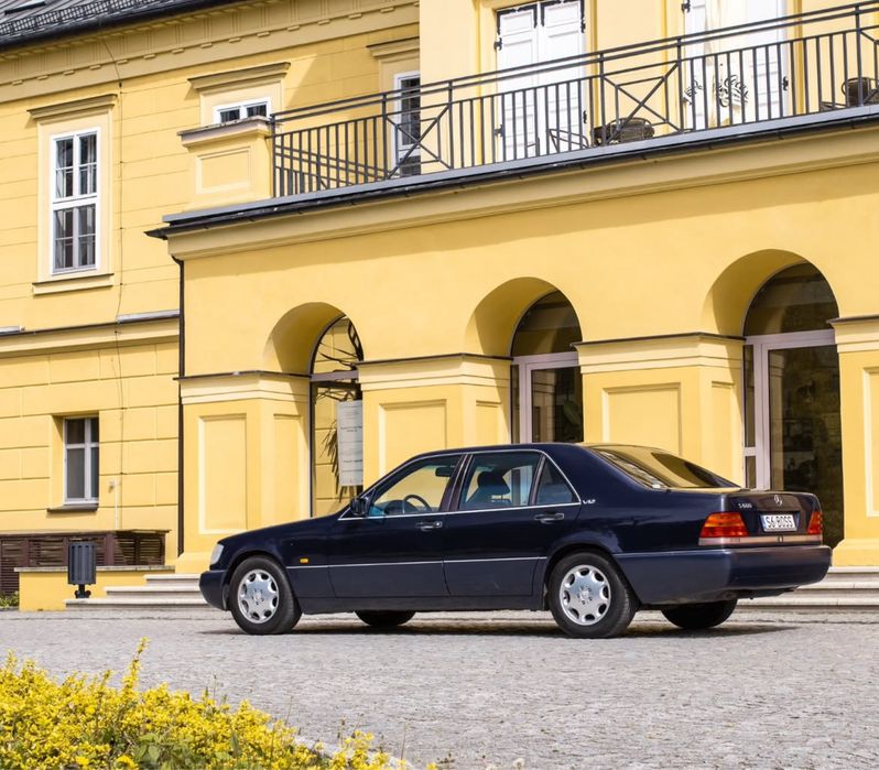 Auto do ślubu Mercedes EQS580/S600 W140