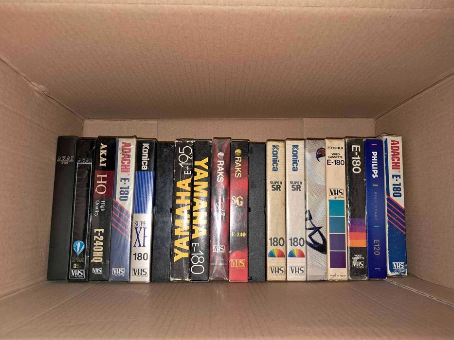 Zestaw 49 kaset VHS