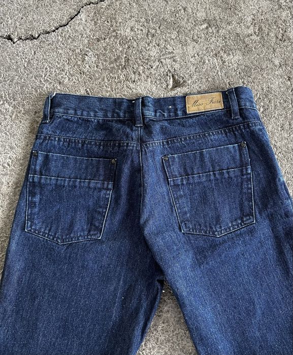 Fleared jeans, bootcut, raw denim