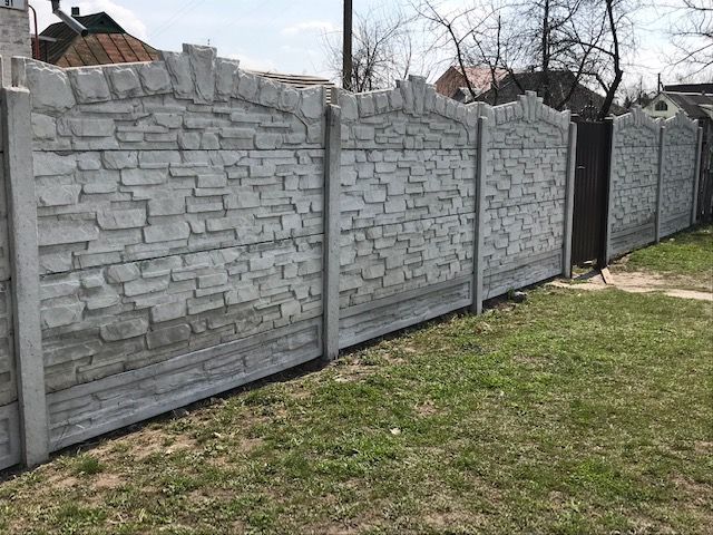 Европаркан (бетонный забор)Киеве обл. Євідновлення.
