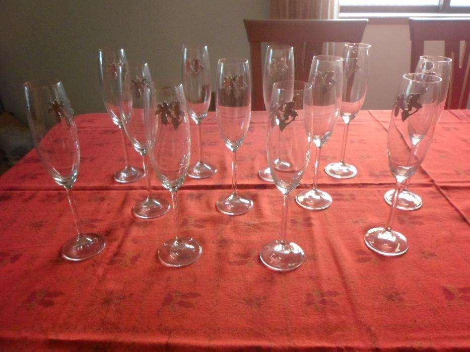 12 flutes com aplicação em estanho