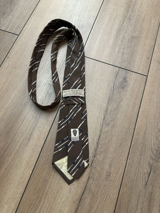 Вінтажна краватка gucci