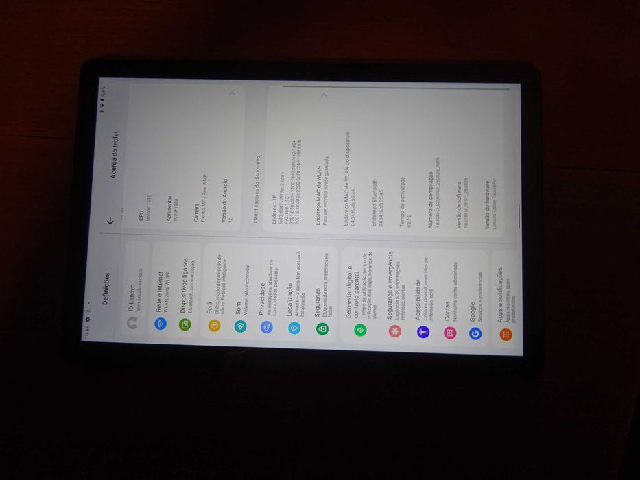 Tablet Lenovo M10 + Capa à Prova de Choques c/ Garantia