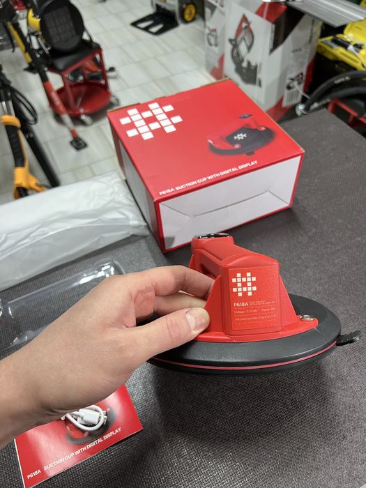 Присоска с автоподкачкой Shijing P618A На 140 кг Дисплей